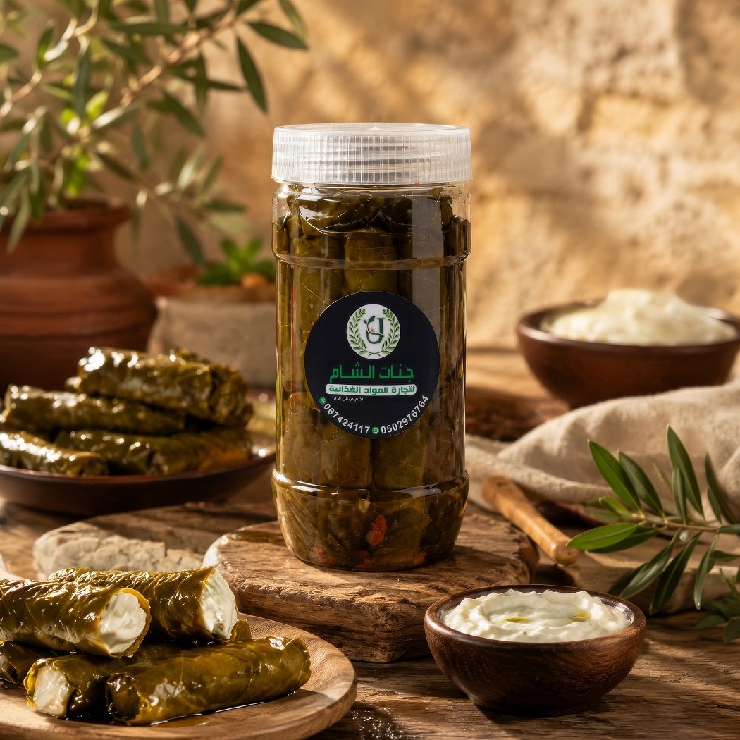 ورق عنب محشي لبنة